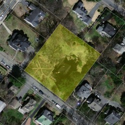 35 Groveland St, Newton, MA 02466 aerial view