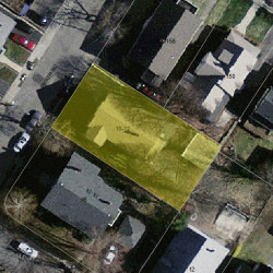 12 Ricker Rd, Newton, MA 02458 aerial view