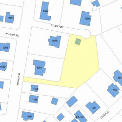 1086 Walnut St, Newton, MA 02461 plot plan