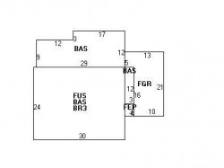 82 Oakdale Rd, Newton, MA 02459 floor plan