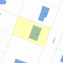 29 Carver Rd, Newton, MA 02461 plot plan
