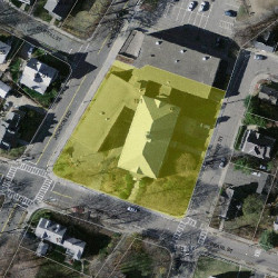 191 Pearl St, Newton, MA 02458 aerial view