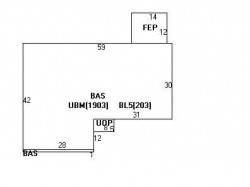 62 Sevland Rd, Newton, MA 02459 floor plan