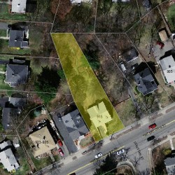 915 Watertown St, Newton, MA 02465 aerial view