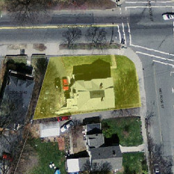 2134 Commonwealth Ave, Newton, MA 02466 aerial view