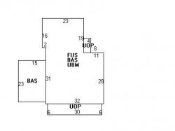 23 Fair Oaks Ave, Newton, MA 02460 floor plan