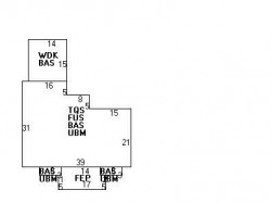 45 Jefferson St, Newton, MA 02458 floor plan