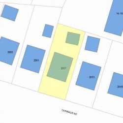 2057 Commonwealth Ave, Newton, MA 02466 plot plan