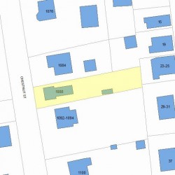 1088 Chestnut St, Newton, MA 02464 plot plan