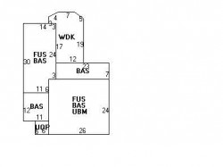 50 Wedgewood Rd, Newton, MA 02465 floor plan