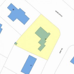 39 Wheeler Rd, Newton, MA 02459 plot plan