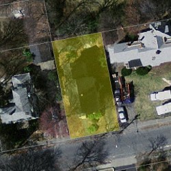 61 Forest St, Newton, MA 02461 aerial view