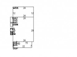 30 Washburn St, Newton, MA 02458 floor plan