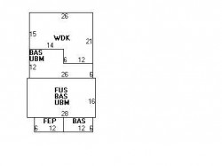 15 Emerald St, Newton, MA 02458 floor plan