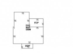 236 Chapel St, Newton, MA 02458 floor plan