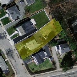 61 Dickerman Rd, Newton, MA 02461 aerial view