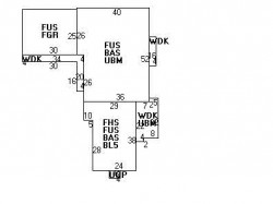 18 Cherry Pl, Newton, MA 02465 floor plan