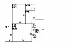 71 Quinobequin Rd, Newton, MA 02462 floor plan