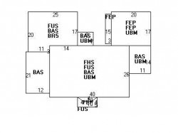 1004 Centre St, Newton, MA 02459 floor plan