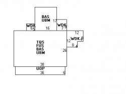 15 Saco St, Newton, MA 02464 floor plan