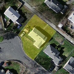 11 Shute Path, Newton, MA 02459 aerial view