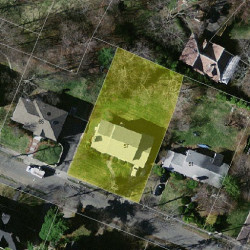 57 Fairmont Ave, Newton, MA 02458 aerial view