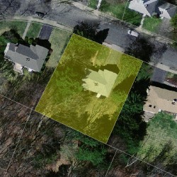 56 Marcellus Dr, Newton, MA 02459 aerial view