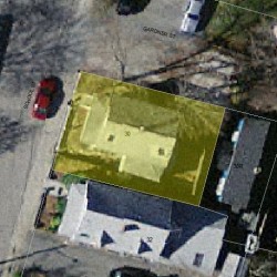 30 School St, Newton, MA 02458 aerial view