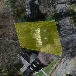 59 Philbrick Rd, Newton, MA 02459 aerial view