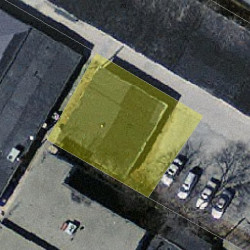 72 Needham St, Newton, MA 02461 aerial view