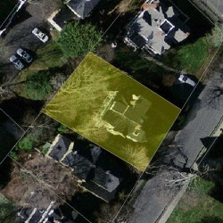 83 Eldredge St, Newton, MA 02458 aerial view
