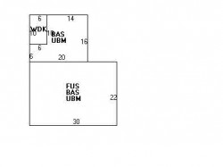 12 Roosevelt Rd, Newton, MA 02459 floor plan