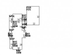 19 Crystal St, Newton, MA 02459 floor plan