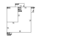 282 Watertown St, Newton, MA 02458 floor plan