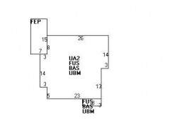 64 River St, Newton, MA 02465 floor plan