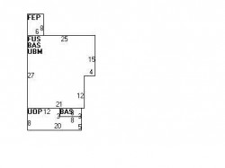 12 Henshaw Ter, Newton, MA 02465 floor plan