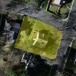 75 Park Ave, Newton, MA 02458 aerial view