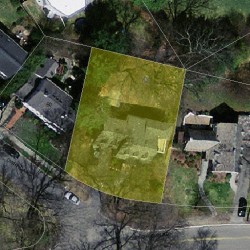 272 Quinobequin Rd, Newton, MA 02468 aerial view