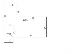 12 Hanson Rd, Newton, MA 02459 floor plan