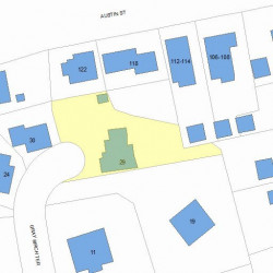 29 Gray Birch Ter, Newton, MA 02460 plot plan