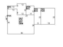 33 Oak Hill St, Newton, MA 02459 floor plan