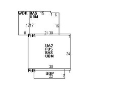 428 Parker St, Newton, MA 02459 floor plan