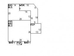 19 Lewis St, Newton, MA 02458 floor plan