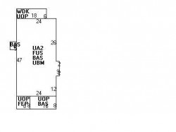 16 Eddy St, Newton, MA 02465 floor plan