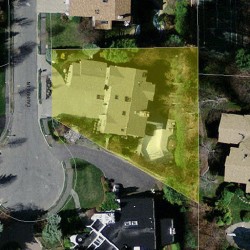 20 Laurus Ln, Newton, MA 02459 aerial view