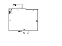 68 Vernon St, Newton, MA 02458 floor plan