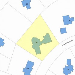 99 Baldpate Hill Rd, Newton, MA 02459 plot plan