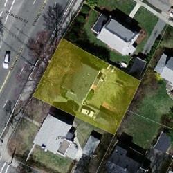 1730 Washington St, Newton, MA 02466 aerial view