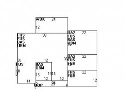 51 Baker Pl, Newton, MA 02462 floor plan