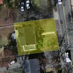 907 Chestnut St, Newton, MA 02468 aerial view
